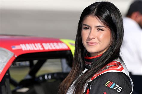 NASCAR Xfinity Series driver Hailie Deegan in。